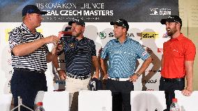 Ernie Els, Lee Westwood, Padraig Harrington, Stanislav Matus