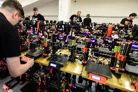 Prusa Research, world record in number of simultaneously printing 3D printers