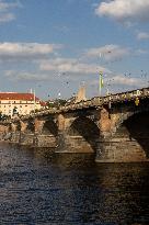 Palacky bridge, Prague