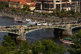 Cechuv bridge, Prague