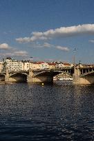 Jirasek bridge, Prague, Vltava