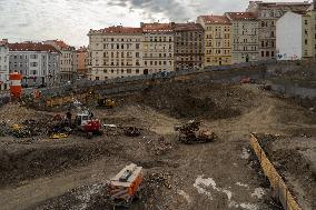 Development project of the Viktoria Center in Zizkov district, Prague