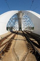 The Troja bridge, Holesovice, Troja, architecture