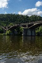 Branik bridge, Prague, Branik