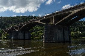 Branik bridge, Prague, Branik