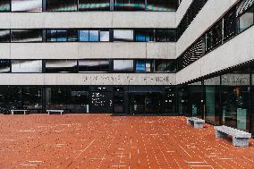 Faculty of architecture and information technology, The Czech Technical University in Prague, entrance