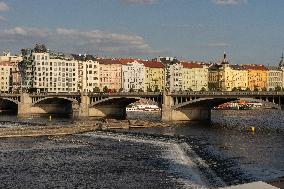 Jirasek bridge, Prague, Vltava