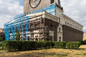 Church of the Most Sacred Heart of Our Lord, Jiriho z Podebrad square, Prague, reconstruction, reparation