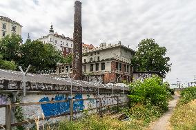 Railway power station Krenovka, SZDC, management of railway network in Czech republic, Prague, Zizkov