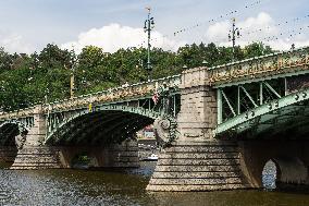 Cechuv bridge, Prague