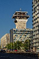 Telecommunication building, CETIN, Telecom, Prague, demolition, architecture, Zizkov