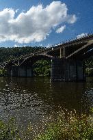 Branik bridge, Prague, Branik