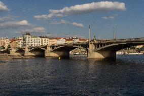 Jirasek bridge, Prague, Vltava