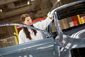 Skoda Auto, production plant, new paint shop