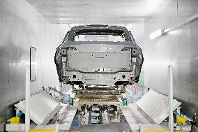 Skoda Auto, production plant, new paint shop