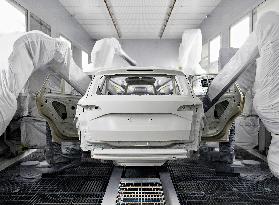Skoda Auto, production plant, new paint shop
