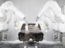 Skoda Auto, production plant, new paint shop