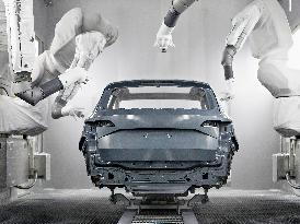 Skoda Auto, production plant, new paint shop