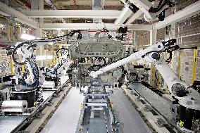 Skoda Auto, production plant, new paint shop