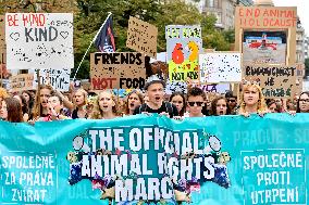 The Official Animal Rights March 2019 in Prague