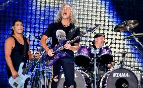Robert Trujillo, Kirk Hammett, Lars Ulrich, Metallica