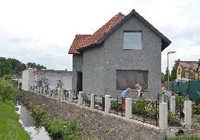 birthplace of Jan Palach, reconstruction, rebuilding to the memorial