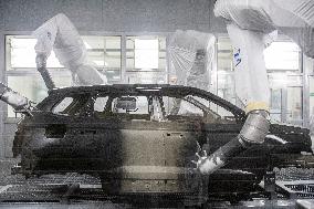 Skoda Auto, production plant, new paint shop