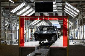 Skoda Auto, production plant, new paint shop