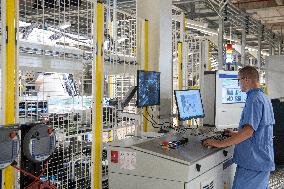 Skoda Auto, production plant, new paint shop
