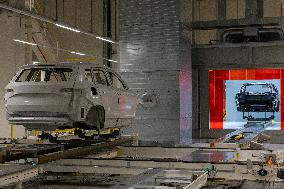 Skoda Auto, production plant, new paint shop
