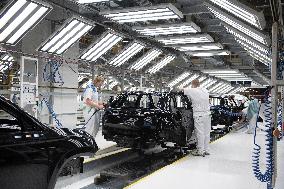 Skoda Auto, production plant, new paint shop