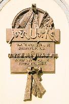 memorial plaque to Joza Uprka