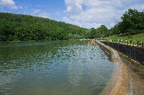 open air swimming pool Lucina