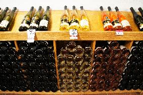 viticultural company Vino Blatel, glass bottle, bottles