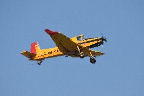 Airplane for agricultural aerial work, Z-137T, CIAF, Hradec Kralove