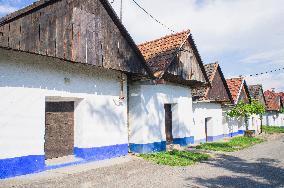 Blatnice pod Svatym Antoninkem, traditional wine cellars