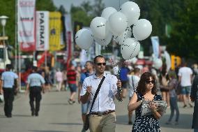 National harvest festival at Zeme zivitelka