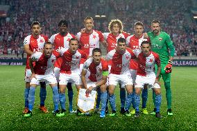 Team of Slavia Prague, Praha, photo, soccer players