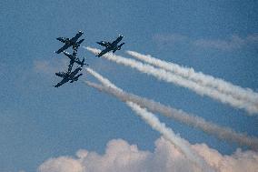 CIAF aviation show, Breitling Jet Team, L-39 Albatros