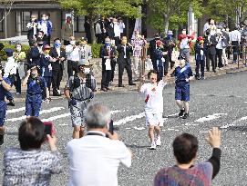 Tokyo Olympic torch relay