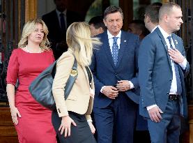 ZUZANA CAPUTOVA, BORUT PAHOR