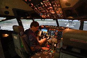 Czech Aviation Training Centre (CATC), flight training center, training of pilots, simulator