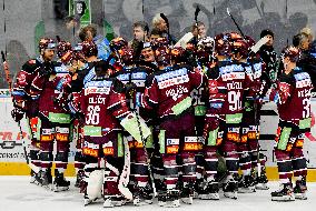 Hraci, hokejiste, HC Sparta Praha, radost, emoce, hokejista, sportovec
