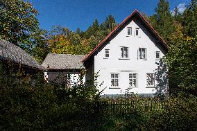 Havel's countryside house in Hradecek