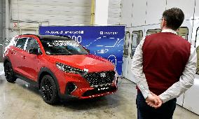 The millionth car type TUSCON, plant Hyundai Nosovice