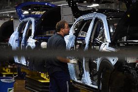 Production assembly line, hall, the millionth car type TUSCON, plant Hyundai Nosovice