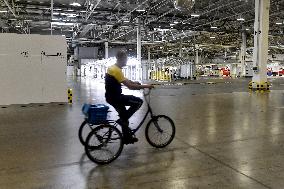 Production assembly line, hall, the millionth car type TUSCON, plant Hyundai Nosovice