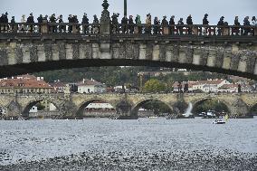 public ceremony to pay last respects to Karel Gott, Zofin Palace