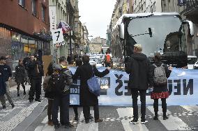 Demonstration of Extinction Rebellion in Prague