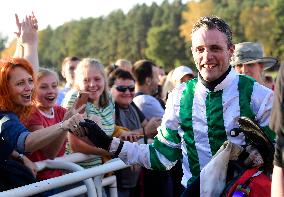 Theophilos with jockey Josef Bartos